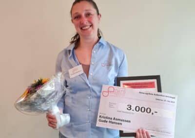 Prismodtager med et hjerte af teaterguld
